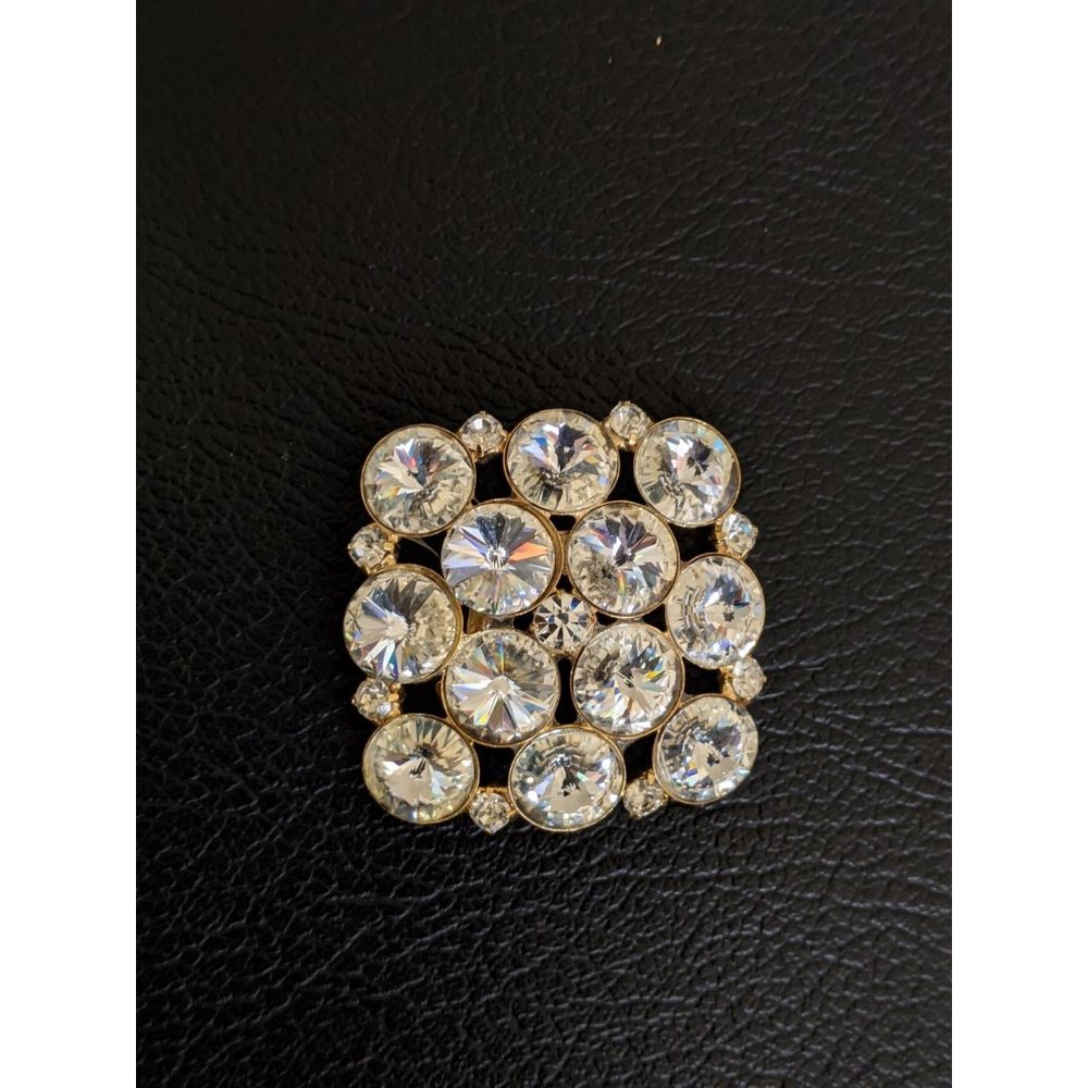 Vintage square brooch
